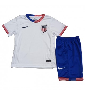 Förenta Staterna Hemmakläder Barn Copa America 2024 Kortärmad (+ Korta byxor)